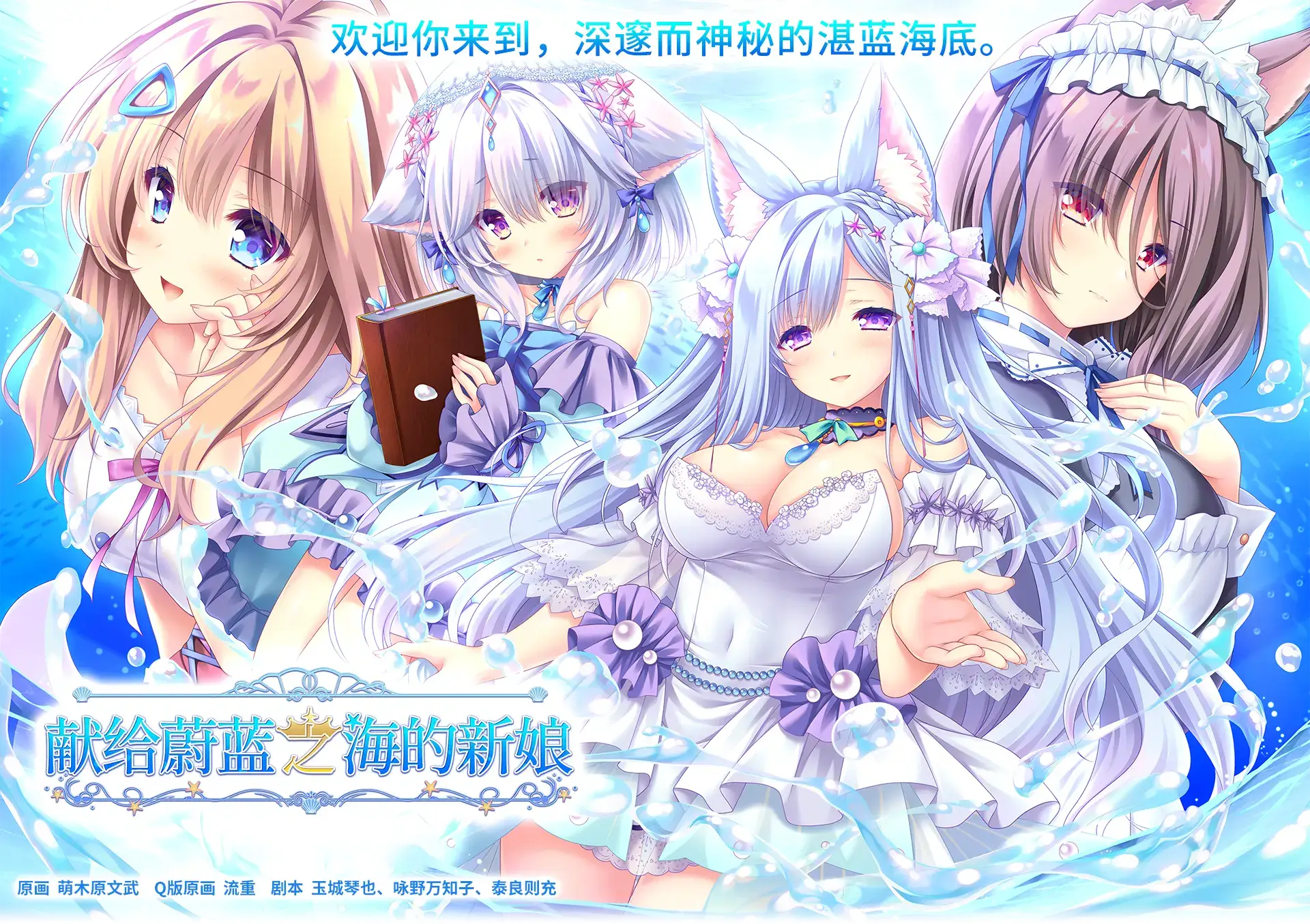 《遥か碧の花嫁に》PC版评测：海洋奇幻恋爱冒险全解析