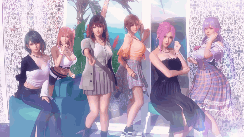 《维纳斯璀璨假期:死或生XTREME》Ver1.2官中版发布 含12G高清内容与MOD支持