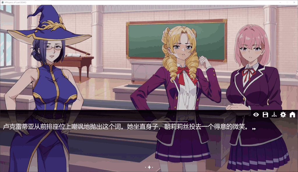 《Whispers of Lust》PC版：欧美风动态SLG佳作，官方中文版正式上线图片-4