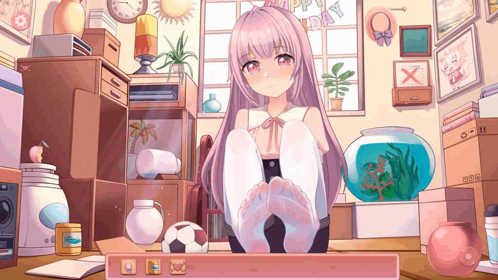 PC互动SLG游戏《玉足少女 Lovely Feet Girls》官方中文版（官中/动态/CV/1.8G）图片-2