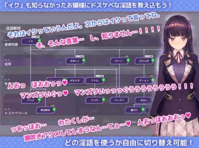 《清纯大小姐养成模拟》PC官中版 ver1.0.1发布：3.24G策略养成SLG